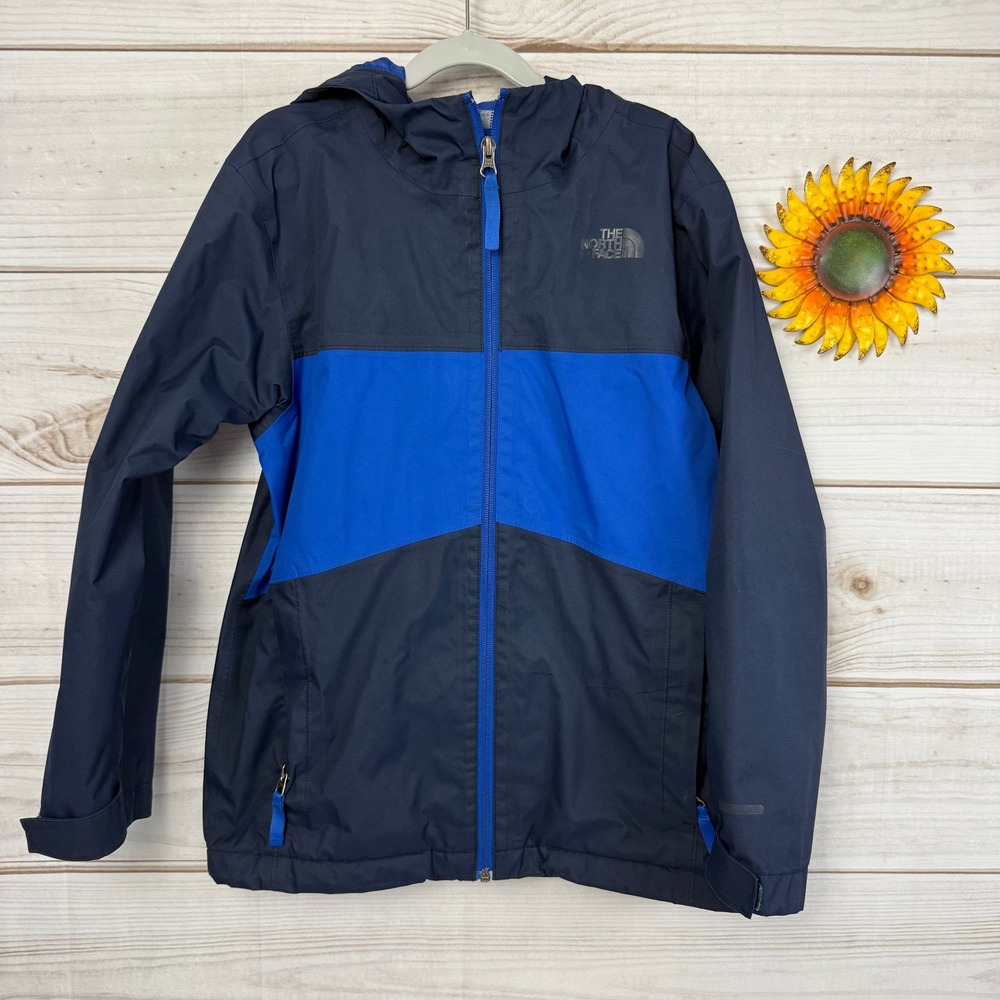 The North Face Boy's Hooded Rain Jacket Size M (10/12)